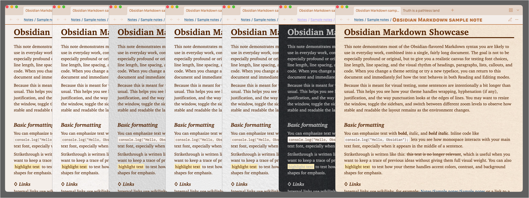 Paper backgrounds showcase